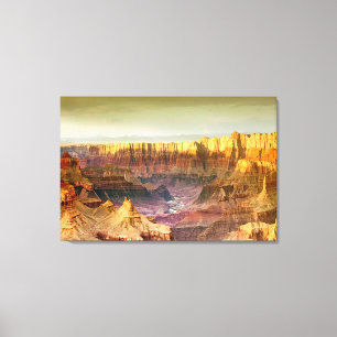 grand canyon panorama 3 panneaux toile