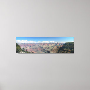 Grand Canyon Panoramic Stretched Canvas Print