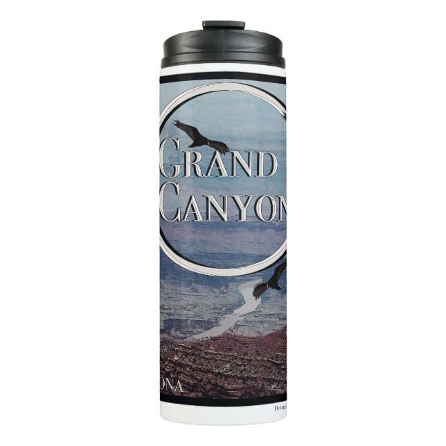 Grand Canyon Poster Thermal Tumbler (Front)
