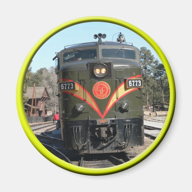 Grand Canyon Railroad Magnet (Front)
