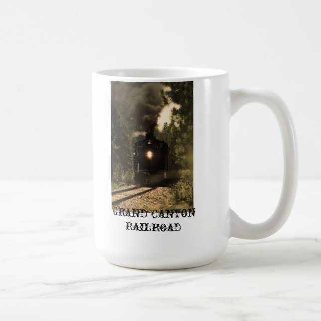 Grand Canyon Railroad Mug (Right)