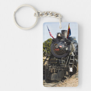 Grand Canyon Railway steam engine 4960 Keychain