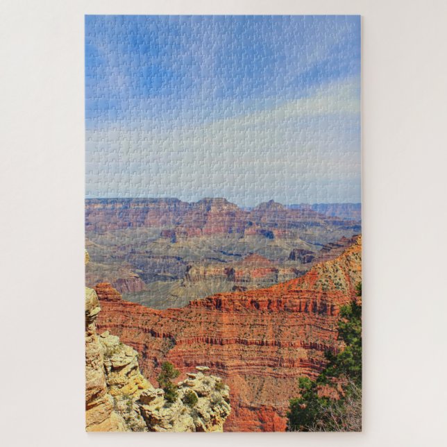 Grand Canyon Red Rock Layers Jigsaw Puzzle (Vertical)