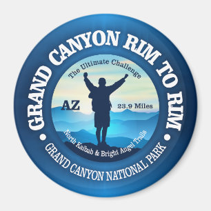 Grand Canyon Rim to Rim (V) Magnet
