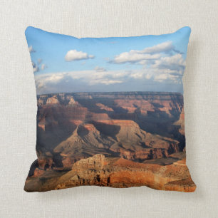 Grand Canyon seen from South Rim in Arizona Throw Pillow