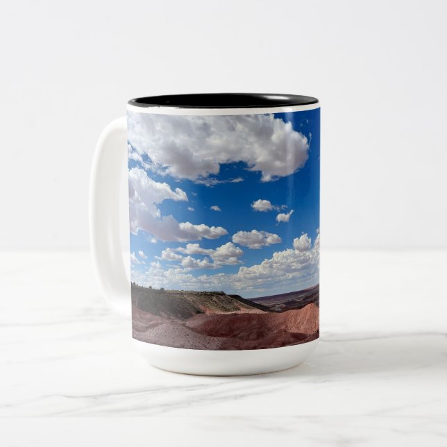 Grand Canyon Skies Two-Tone Coffee Mug (Front Left)