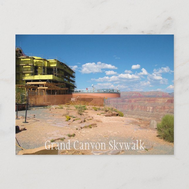 Grand Canyon Skywalk Postcard (Front)