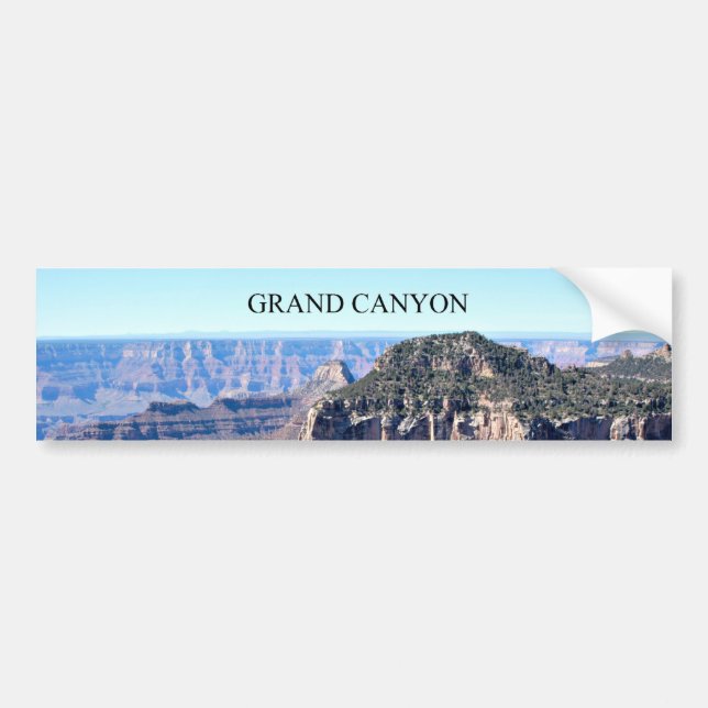 Grand Canyon; Stunning View Bumper Sticker (Front)