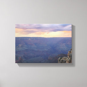 Grand Canyon sunset after storm Canvas Print