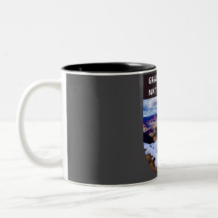 Grand Canyon Top Sights National Park Two-Tone Coffee Mug