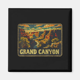 Grand Canyon - Us National Park Vintage Men Women Magnet