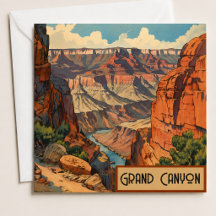 Grand Canyon Vintage Southwest Landscape