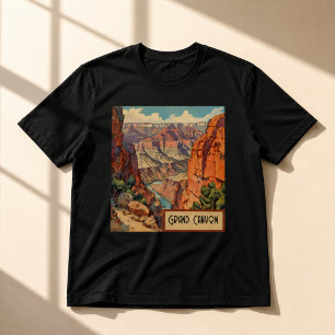 Grand Canyon Vintage Southwest Landscape T-Shirt