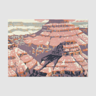 Grand Canyon Western Graphic Art American Tissue Paper
