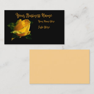 Grand Carte de visite rose jaune