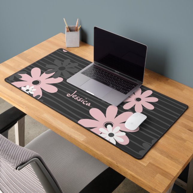 Grand carter de souris à fleurs | Filles mignonnes (Bureau 2)