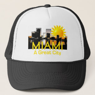 Grand casquette de ville de MIAMI