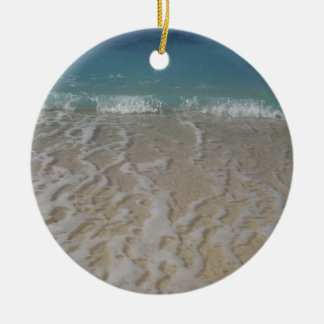 Grand Cayman Beach Ceramic Ornament
