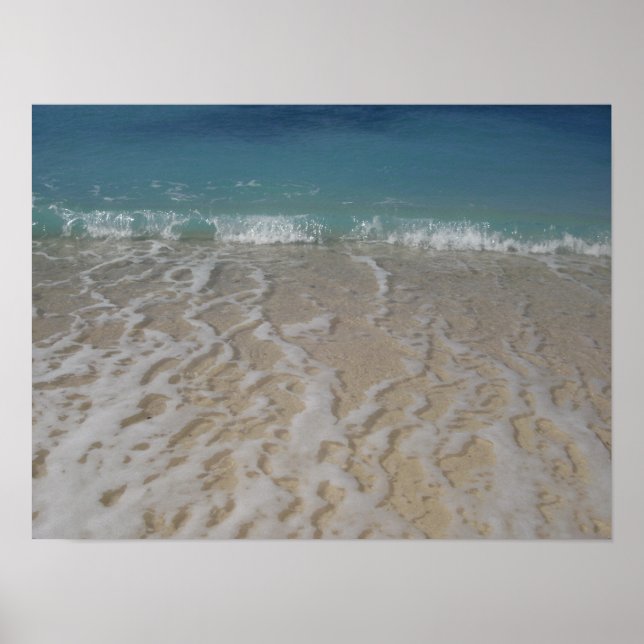 Grand Cayman Beach Picture poster (Front)