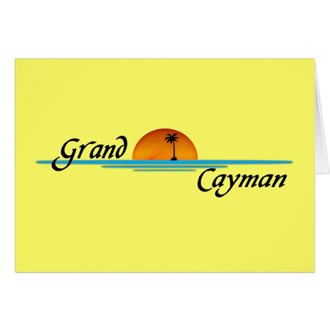 Grand Cayman Card (Front Horizontal)