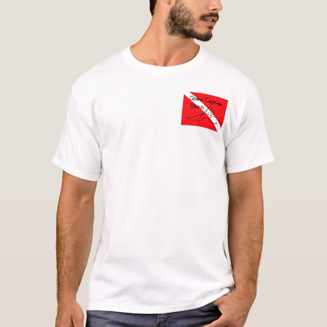 Grand Cayman Divers T-Shirt (Front)