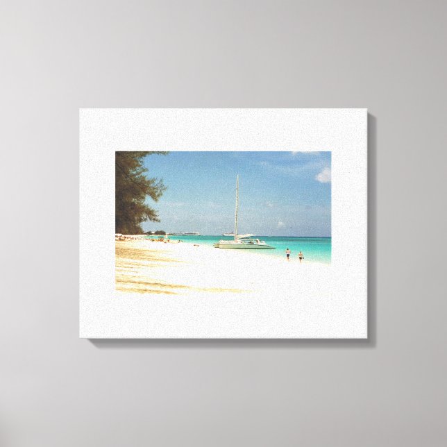 Grand Cayman Island Canvas Print (Front)