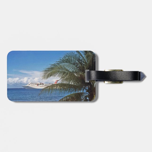 Grand Cayman Luggage Tag (Back Horizontal)