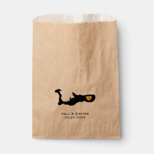 Grand Cayman Wedding Favour Treat Sacks, Gift Bags