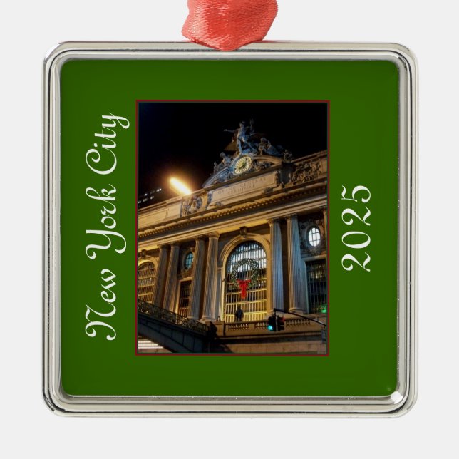 'Grand Central Christmas' Ornement 2025 (Devant)