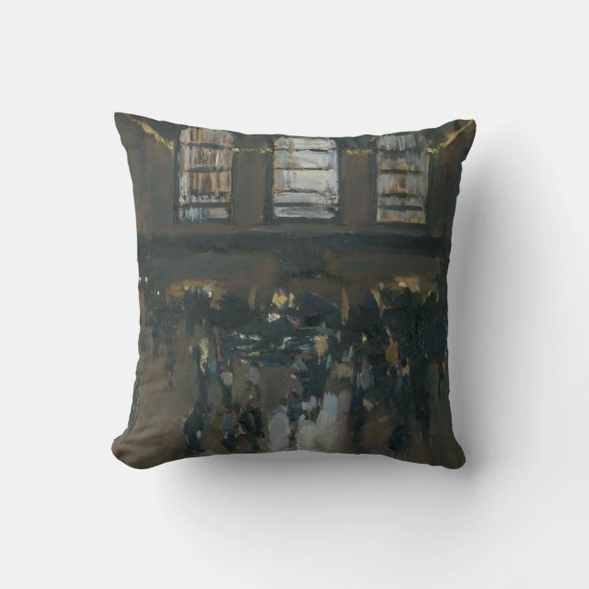 Grand Central Station 2012 Throw Pillow (Front)