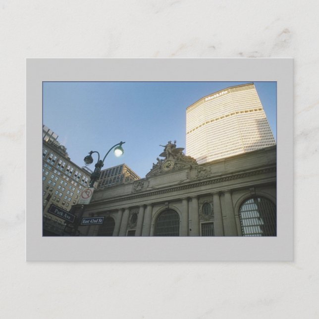 Grand Central Station & Met Life Building Carte po (Devant)