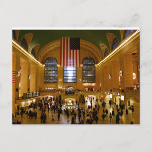 Grand Central Station New York Postcard