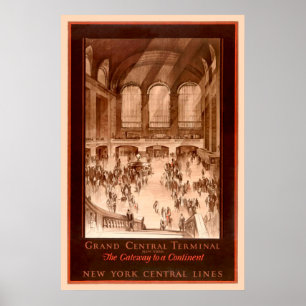 Grand Central Terminal Poster vintage