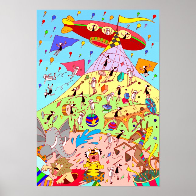 Grand Circus Fantasy. Poster (Front)