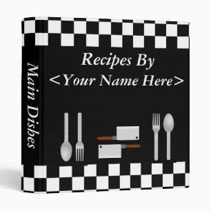 Grand Classeur de recettes personnalisé du tableau