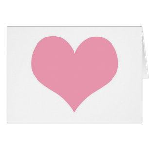 Grand Coeur d'amour rose