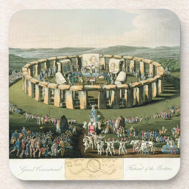 Grand Conventional Festival of the Britons, aquati Coaster (Front)