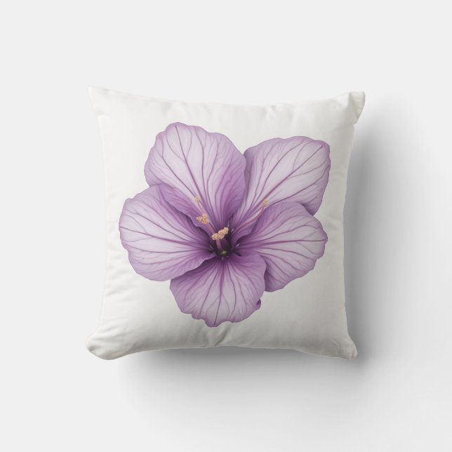 grand coussin de coussin lilas (Recto)