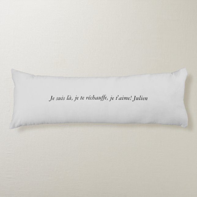 Grand coussin personnalisable deux côtés (Devant)