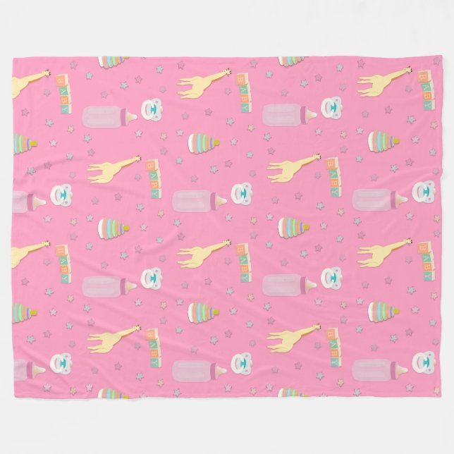 Grand couvrant mignon de la couverture | Baby4life (Devant (Horizontal))