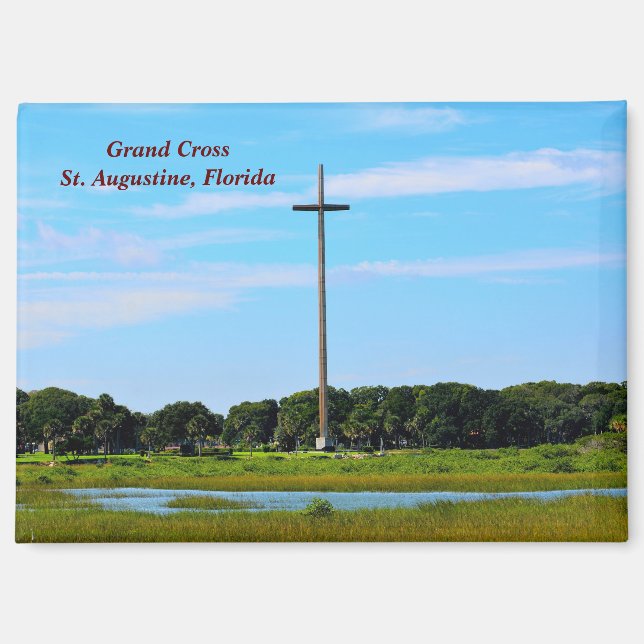 Grand Cross St. Augustine, Florida Magnet (Front)