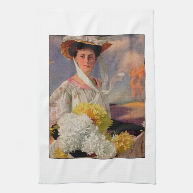 Grand Dame Kitchen Towel (Vertical)