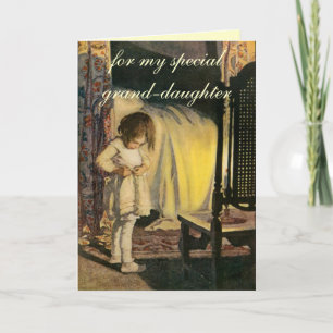 Grand-daughter birthday Card