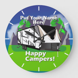 Grand Design Imagine 2150RB Happy Campers Design Large Clock