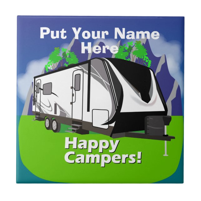 Grand Design Imagine Happy Campers Design Tile (Front)