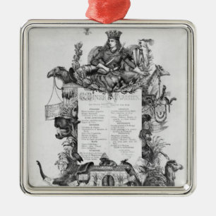 Grand Diner Parisien, Metal Ornament