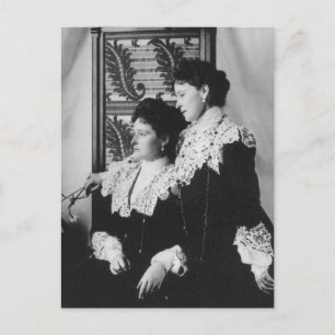 Grand Duchess Ella and tsarina Alexandra of Russia Postcard