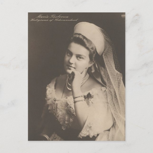 Grand Duchess Marie Pavlovna of Russia #062 Postcard (Front)