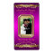 Grand Duchess Pink Photo Gold Wine Wedding Label