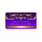 Grand Duchess Purple Gold Scroll Address Labels